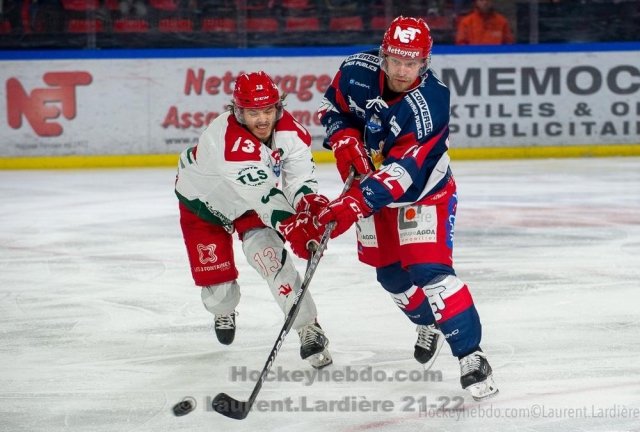 Photo hockey match Grenoble  - Cergy-Pontoise le 29/03/2022