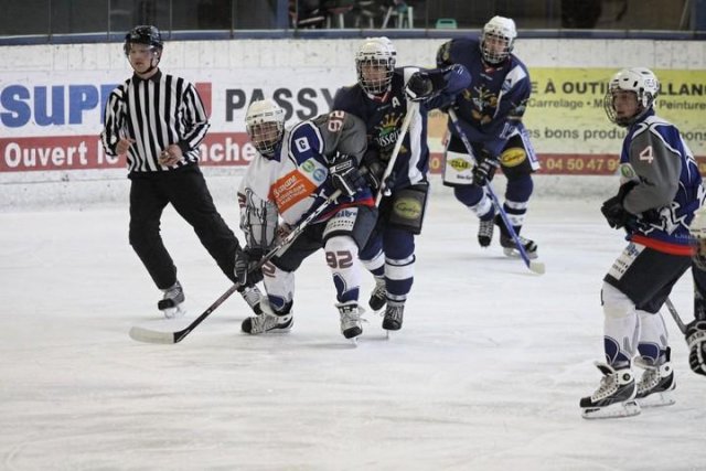 Photo hockey reportage Cadets Elite : Mont Blanc  Champion 