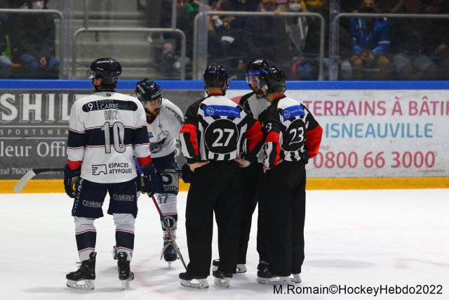Photo hockey match Rouen - Angers  le 01/04/2022