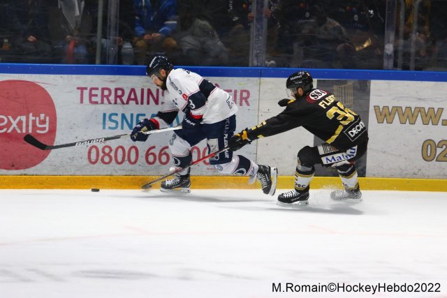 Photo hockey match Rouen - Angers  le 01/04/2022