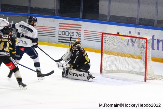 Photo hockey match Rouen - Angers  le 01/04/2022