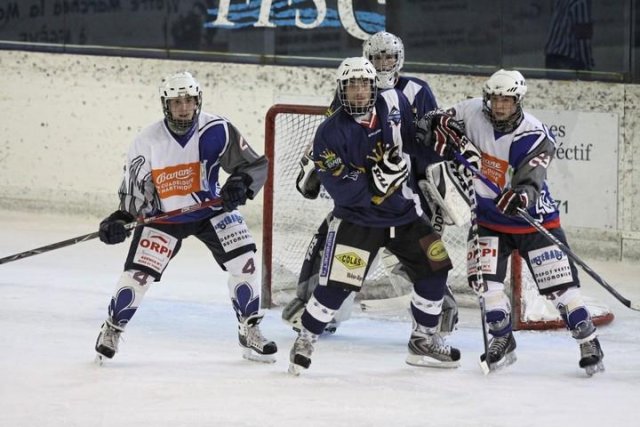 Photo hockey reportage Cadets Elite : Mont Blanc  Champion 