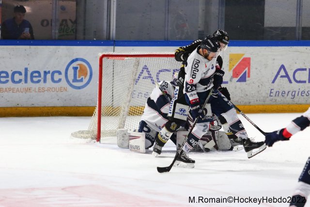 Photo hockey match Rouen - Angers  le 01/04/2022