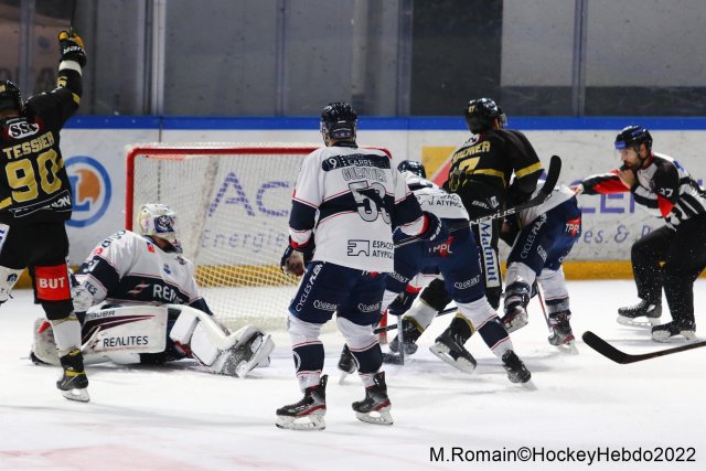 Photo hockey match Rouen - Angers  le 01/04/2022
