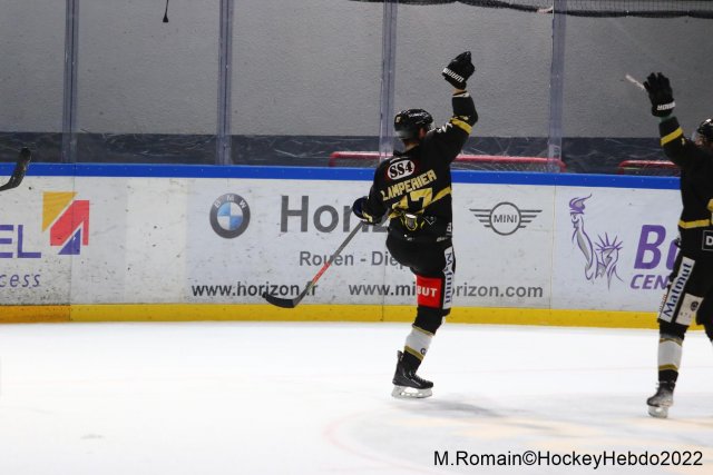 Photo hockey match Rouen - Angers  le 01/04/2022