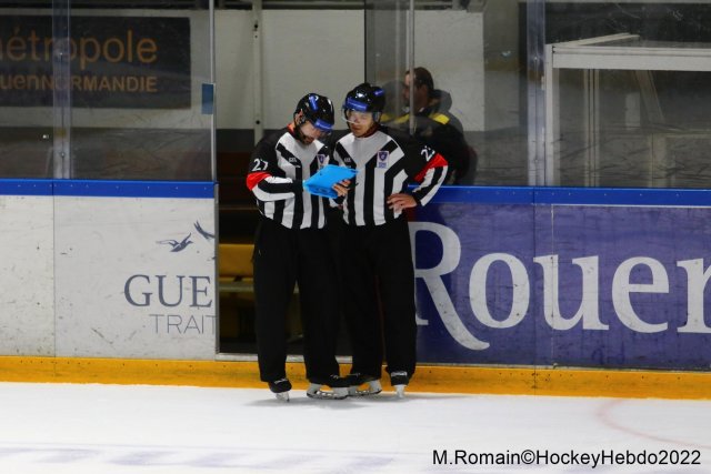 Photo hockey match Rouen - Angers  le 01/04/2022