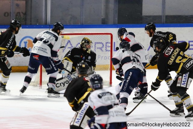 Photo hockey match Rouen - Angers  le 01/04/2022