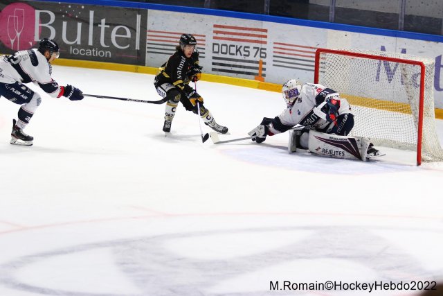 Photo hockey match Rouen - Angers  le 01/04/2022