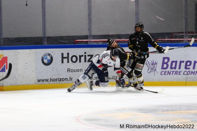 Photo hockey match Rouen - Angers  le 01/04/2022