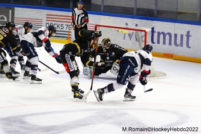 Photo hockey match Rouen - Angers  le 01/04/2022