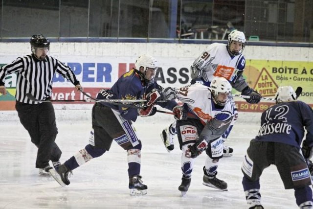 Photo hockey reportage Cadets Elite : Mont Blanc  Champion 