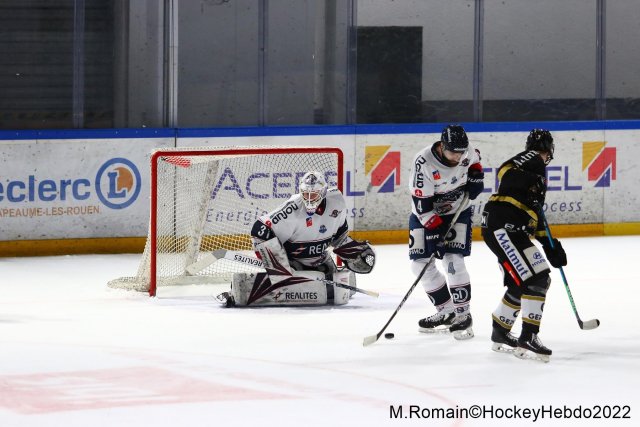 Photo hockey match Rouen - Angers  le 01/04/2022