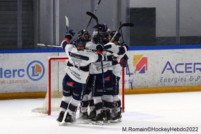 Photo hockey match Rouen - Angers  le 01/04/2022