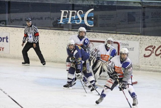 Photo hockey reportage Cadets Elite : Mont Blanc  Champion 