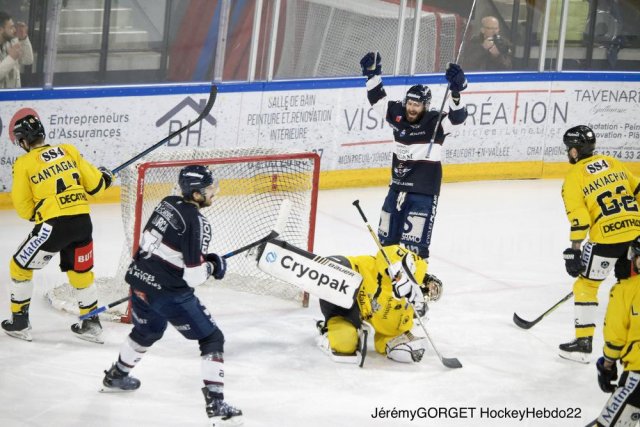 Photo hockey match Angers  - Rouen le 03/04/2022