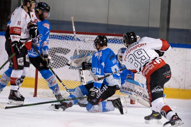 Photo hockey match Courchevel-Méribel-Pralognan - Morzine-Avoriaz le 02/04/2022