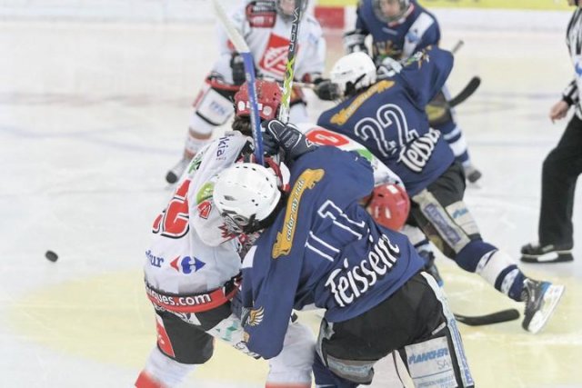 Photo hockey reportage Cadets Elite : Mont Blanc  Champion 