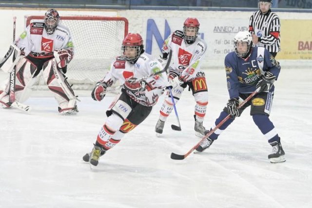 Photo hockey reportage Cadets Elite : Mont Blanc  Champion 