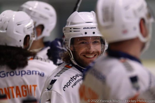 Photo hockey match Clermont-Ferrand - Montpellier  le 02/04/2022