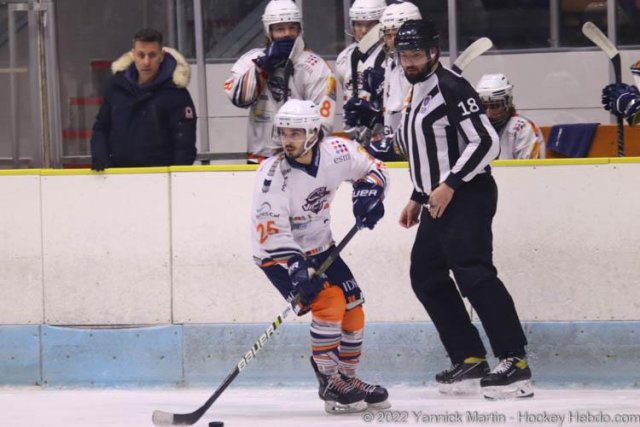 Photo hockey match Clermont-Ferrand - Montpellier  le 02/04/2022