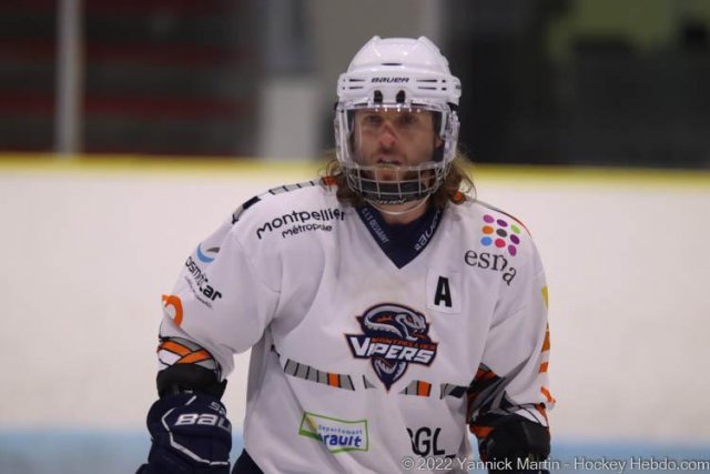 Photo hockey match Clermont-Ferrand - Montpellier  le 02/04/2022