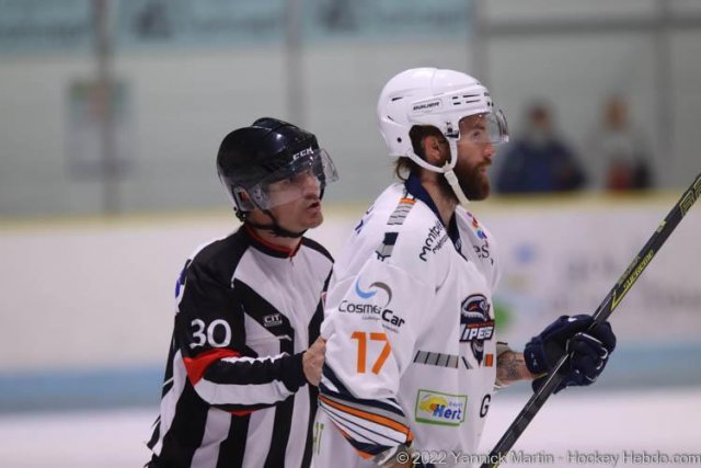 Photo hockey match Clermont-Ferrand - Montpellier  le 02/04/2022