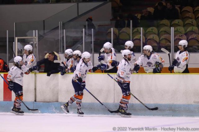 Photo hockey match Clermont-Ferrand - Montpellier  le 02/04/2022