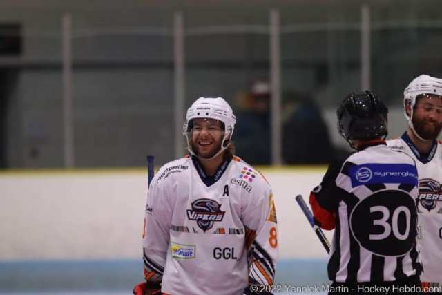 Photo hockey match Clermont-Ferrand - Montpellier  le 02/04/2022