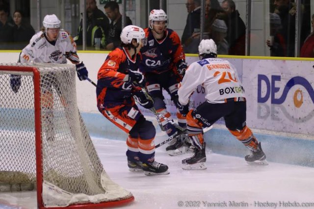 Photo hockey match Clermont-Ferrand - Montpellier  le 02/04/2022
