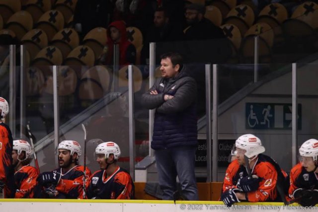 Photo hockey match Clermont-Ferrand - Montpellier  le 02/04/2022
