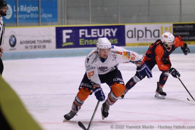 Photo hockey match Clermont-Ferrand - Montpellier  le 02/04/2022