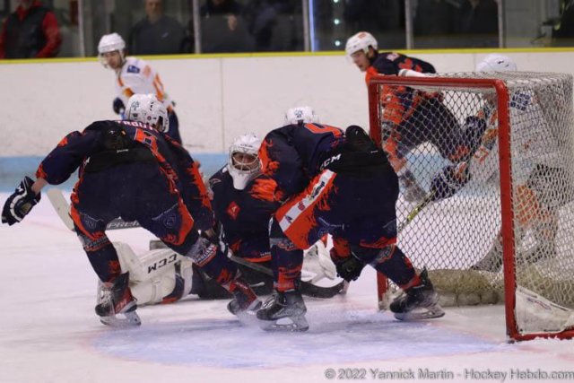 Photo hockey match Clermont-Ferrand - Montpellier  le 02/04/2022
