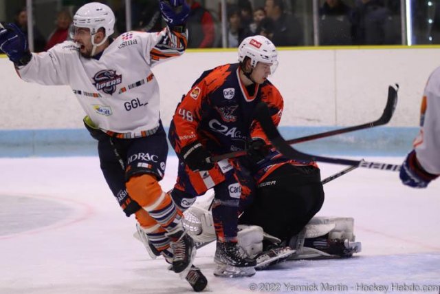 Photo hockey match Clermont-Ferrand - Montpellier  le 02/04/2022