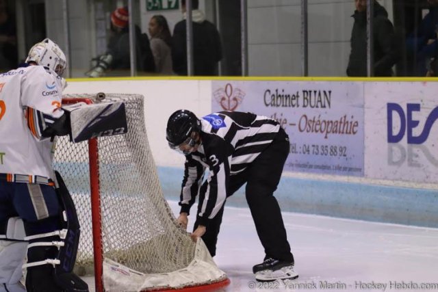 Photo hockey match Clermont-Ferrand - Montpellier  le 02/04/2022