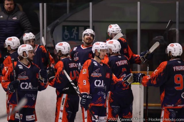 Photo hockey match Clermont-Ferrand - Montpellier  le 02/04/2022