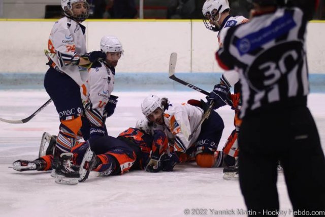 Photo hockey match Clermont-Ferrand - Montpellier  le 02/04/2022