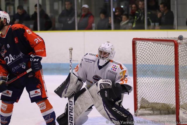 Photo hockey match Clermont-Ferrand - Montpellier  le 02/04/2022