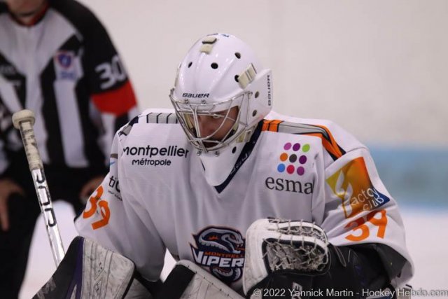 Photo hockey match Clermont-Ferrand - Montpellier  le 02/04/2022