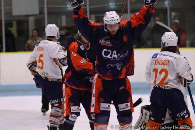 Photo hockey match Clermont-Ferrand - Montpellier  le 02/04/2022