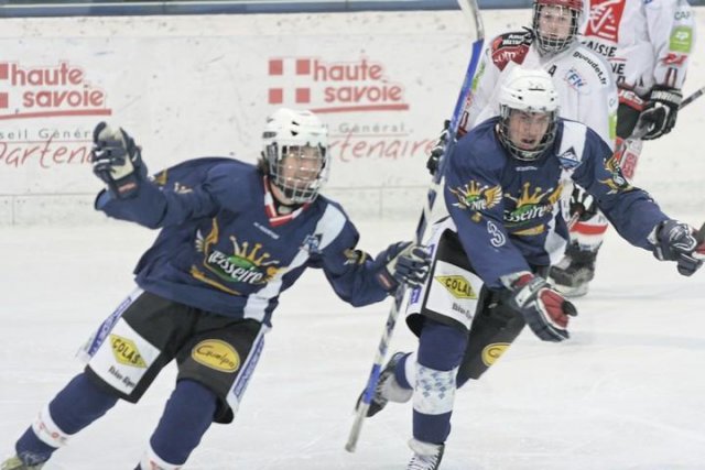 Photo hockey reportage Cadets Elite : Mont Blanc  Champion 