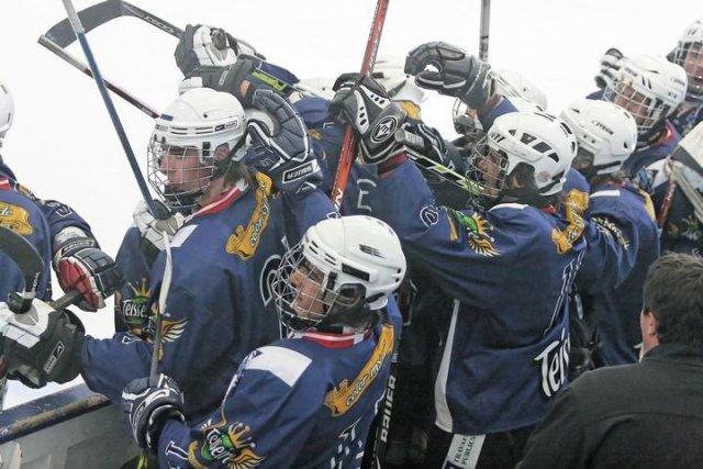 Photo hockey reportage Cadets Elite : Mont Blanc  Champion 