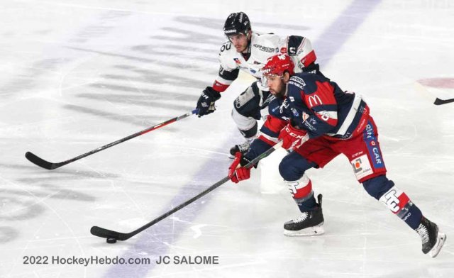 Photo hockey match Grenoble  - Angers  le 06/04/2022