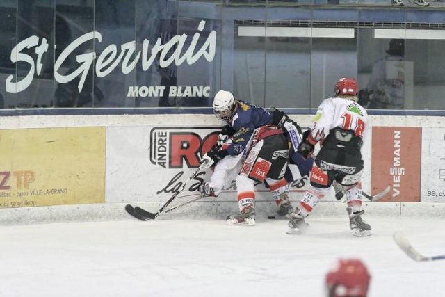 Photo hockey reportage Cadets Elite : Mont Blanc  Champion 