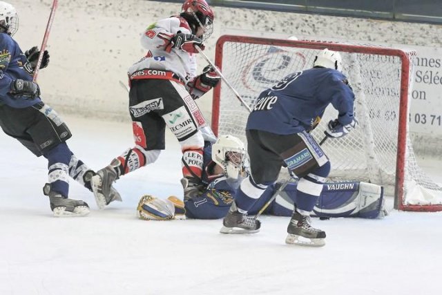 Photo hockey reportage Cadets Elite : Mont Blanc  Champion 