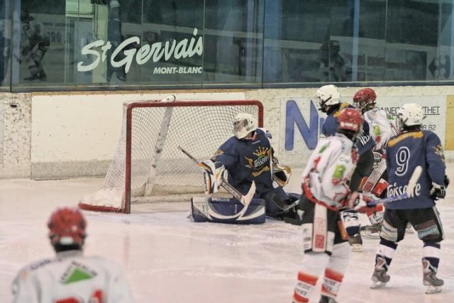 Photo hockey reportage Cadets Elite : Mont Blanc  Champion 