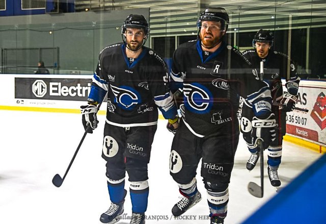 Photo hockey match Nantes - Cholet  le 06/04/2022