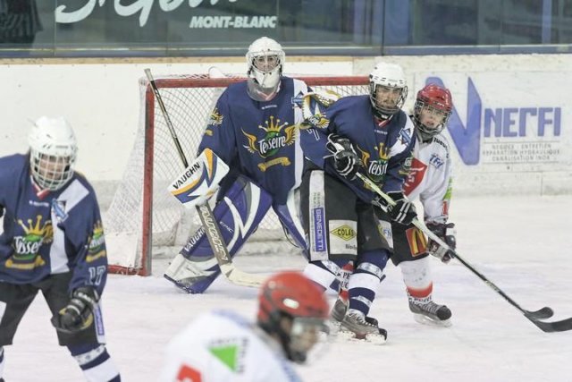 Photo hockey reportage Cadets Elite : Mont Blanc  Champion 