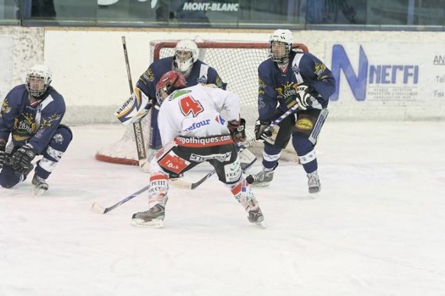 Photo hockey reportage Cadets Elite : Mont Blanc  Champion 