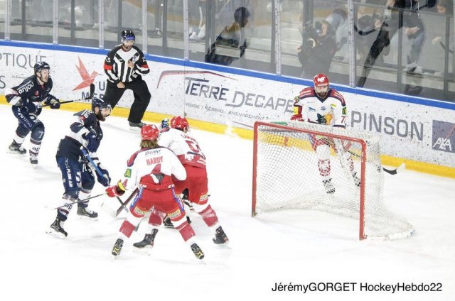 Photo hockey match Angers  - Grenoble  le 09/04/2022