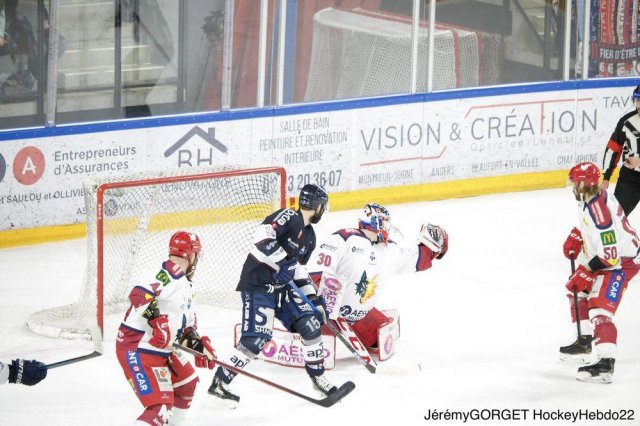 Photo hockey match Angers  - Grenoble  le 10/04/2022